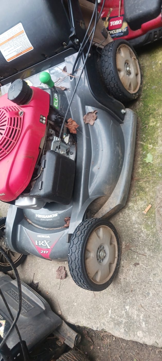 Push mower tune-up